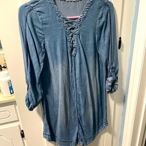 Chambray dress small
